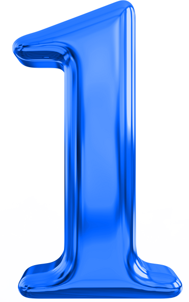 Blue Number 1